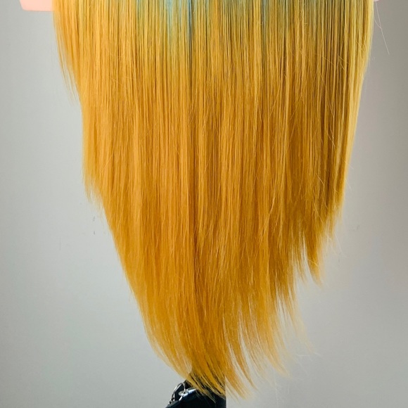 Long Straight 30” Colorful Wig with Bangs for Costumes/Events - Picture 9 of 9